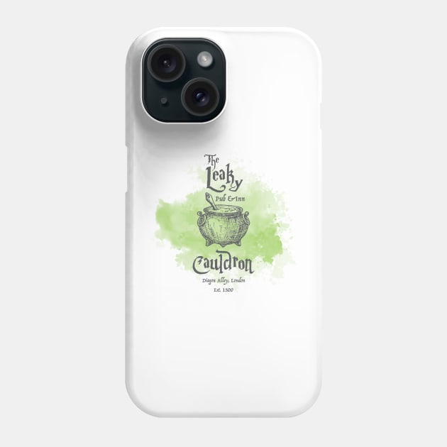 The Leaky Cauldron Phone Case by LeesaMay