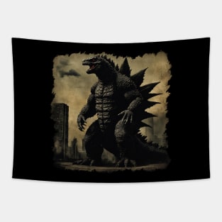 godzilla japanese art Tapestry