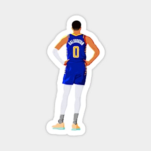 Tyrese Haliburton - Indiana Pacers Basketball Magnet