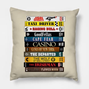 Martin Scorsese Cassette Movie Retro Pillow