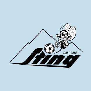 Defunct Salt Lake Sting Soccer 1990 T-Shirt