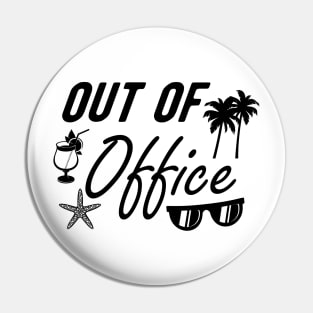 Vacation - Out of Office Pin