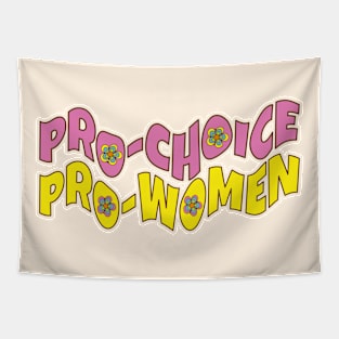 Pro Choice Typography Tapestry