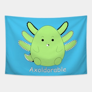 Axolotl Cutie Agender Tapestry