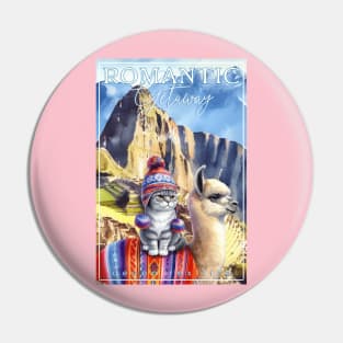 Romantic Andes Getaway Cat Devon Rex Life 3ED Pin