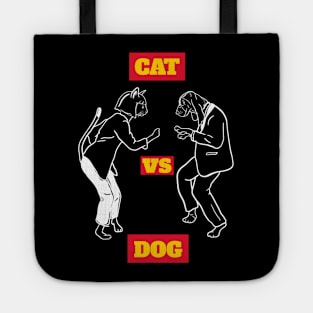 CAT VS DOG Tote