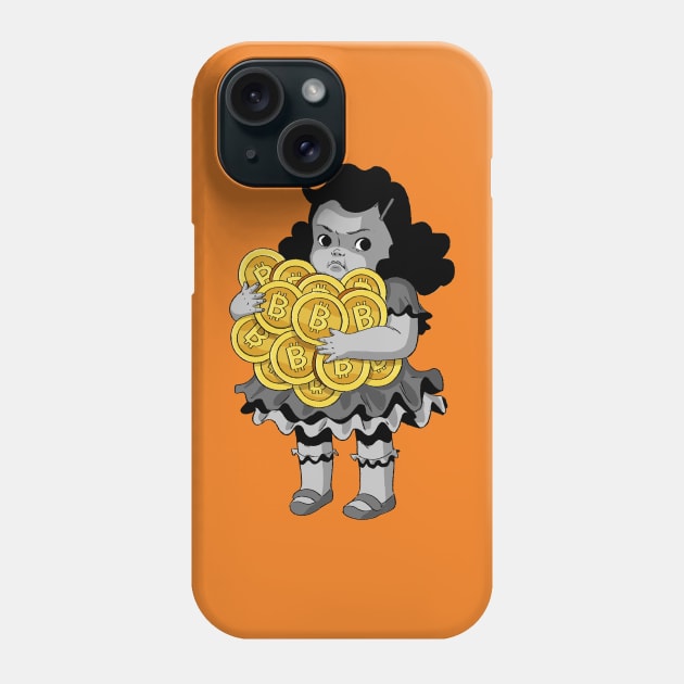 Bitcoin HODLer Phone Case by JimBryson