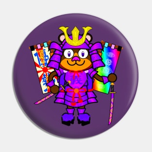 SUMMER PRIDE FESTIVAL: SAMURAI BEAR Pin