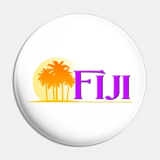 Life's a Beach: Fiji Pin