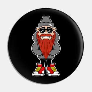 stylish beard Pin