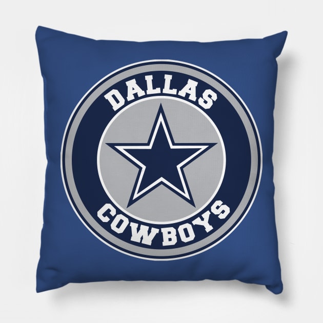 Dallas Cowboys Pillow by MommyTee