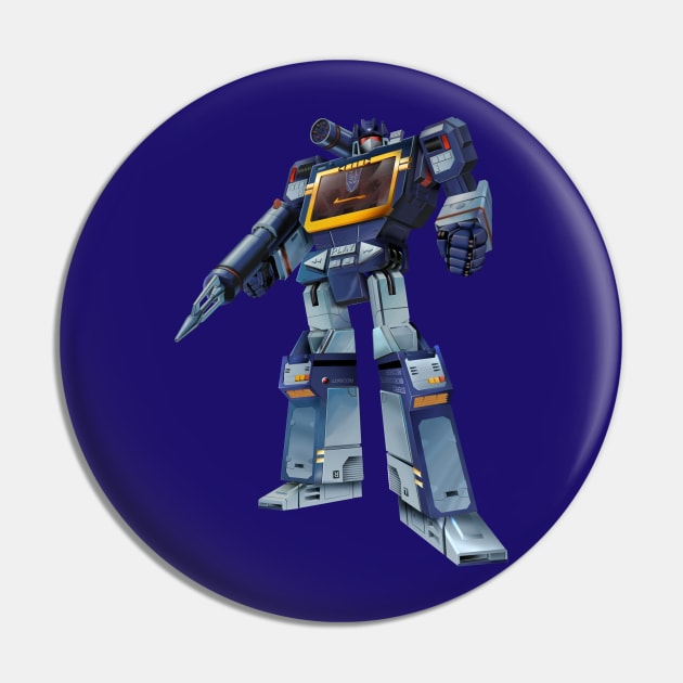 Masterpiece Soundwave Solo Pin by Draconis130