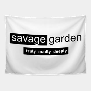 Australian pop duo Savage Garden Tapestry