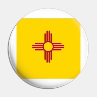 The Flag of New Mexico Pin