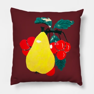 Wall painting fruits Pillow