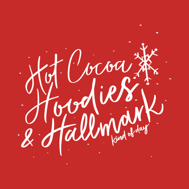 Holiday hallmark hot cocoa hoodie tee shirt by Art_byKay