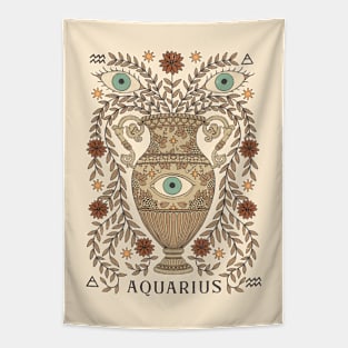 Aquarius, The Water Bearer Tapestry