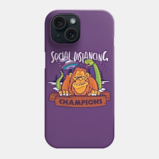 Social Distancing Champions Phone Case