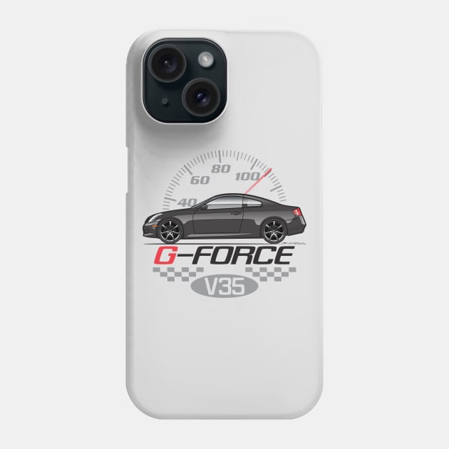 G-Force Black Phone Case by JRCustoms44