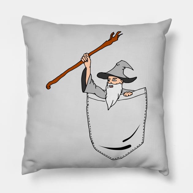 Pocket Wizard Pillow by Bruce Brotherton