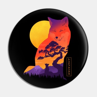 Red Fox Pin