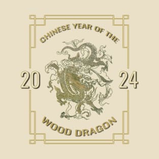 Chinese New Year of Wood Dragon 2024 T-Shirt