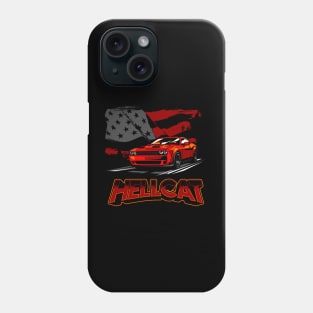 Dodge Challenger Red 01 Phone Case