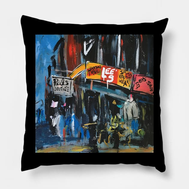 Paul's Boutique Pillow by ElSantosWorld