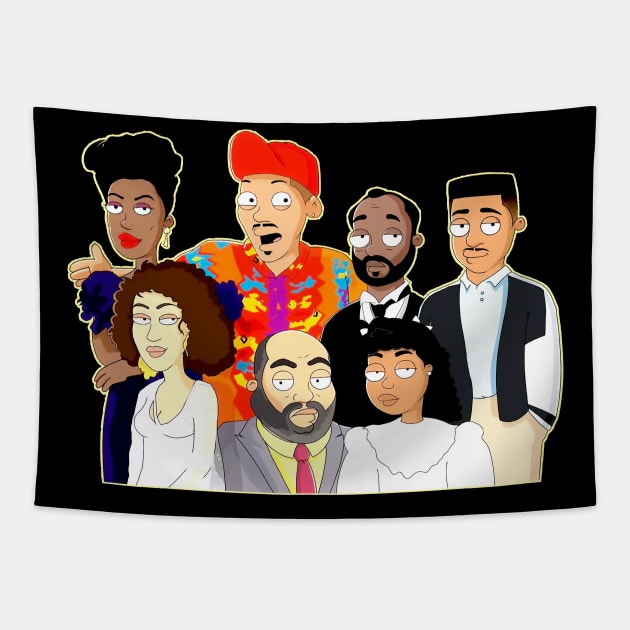 Bel-Air Family Tapestry by GALER