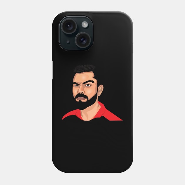 Virat kohli Phone Case by Designbyps