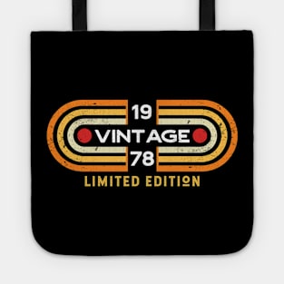 Vintage 1978 | Retro Video Game Style Tote