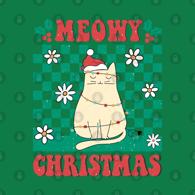 Meowy Christmas by Erin Decker Creative