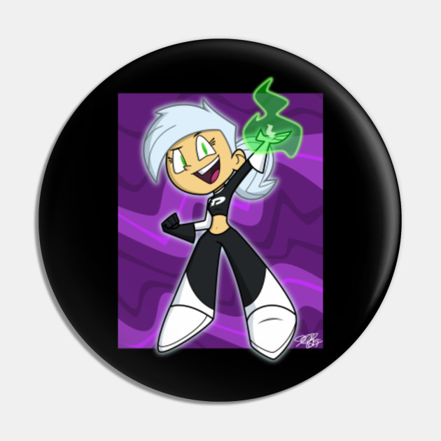 Dani Phantom Danny Phantom Pin Teepublic All dp related stuff belongs to its rightful creator butch hartman. dani phantom