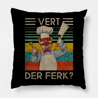 Vert Der Ferk Vintage Pillow