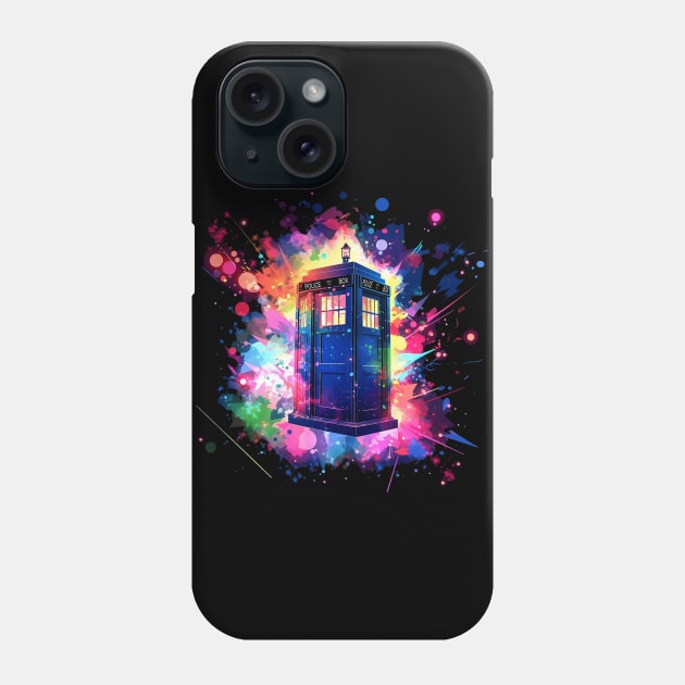 dr who Phone Case by a cat cooking