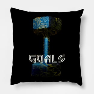 Goals Dumbbell Pillow