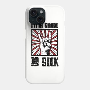 5th Grade is Sick - Red - Barn Shirt USA Phone Case