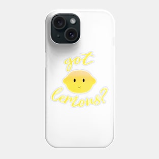 Got Lemons? Deliciously Cute Smiley Happy Face Fruit Phone Case