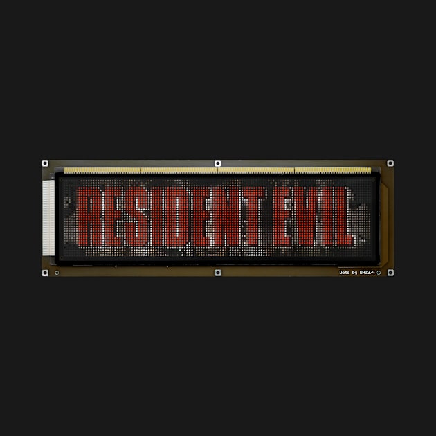 Resident Evil Dot Matrix Display by DRI374