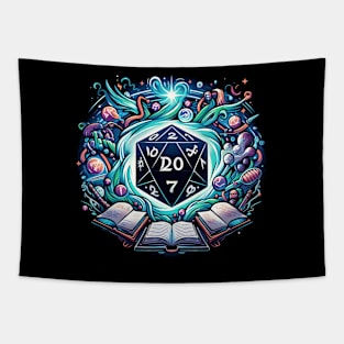 Dungeons & Dragons Dice Tapestry