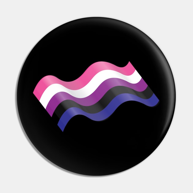 Genderfluid Pin by traditionation