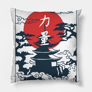 Bushido Spirit Samurai Ronan Japanese Hip Harajuku Temple Pillow