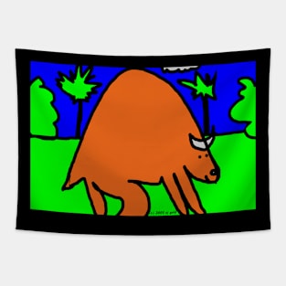 Buffalo Bison Wildlife Tapestry