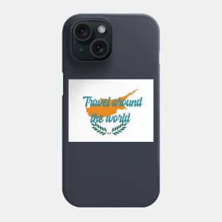 Travel Around the World - Cyprus Phone Case