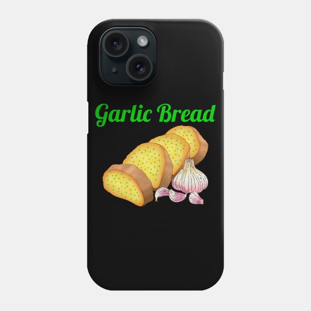 Garlic Bread Phone Case by RedOcelotThreads