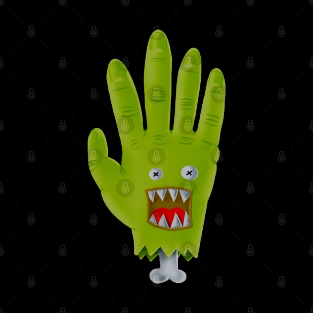 Zombie Hand Kawaii Cute Style by W.Pyzel