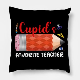 Cupid's Favorite Teacher Pillow