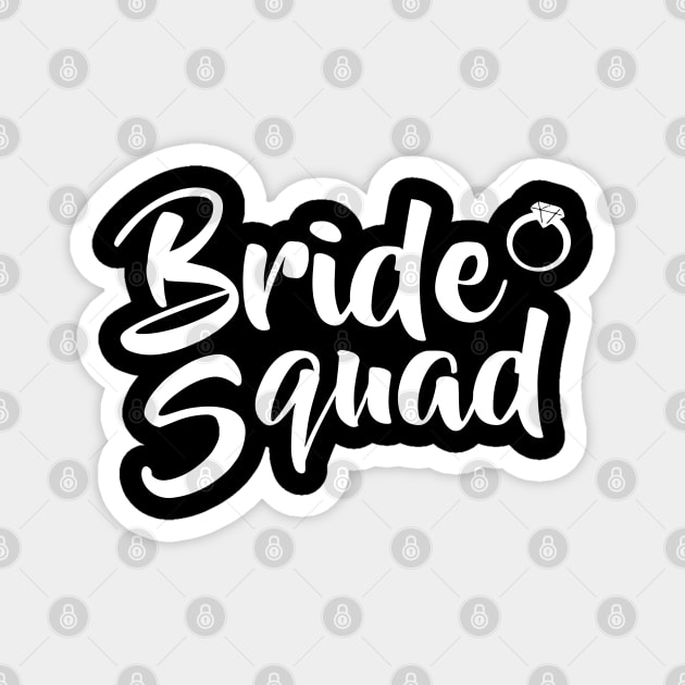 Bride Squad Celebrate Party Magnet by LEGO