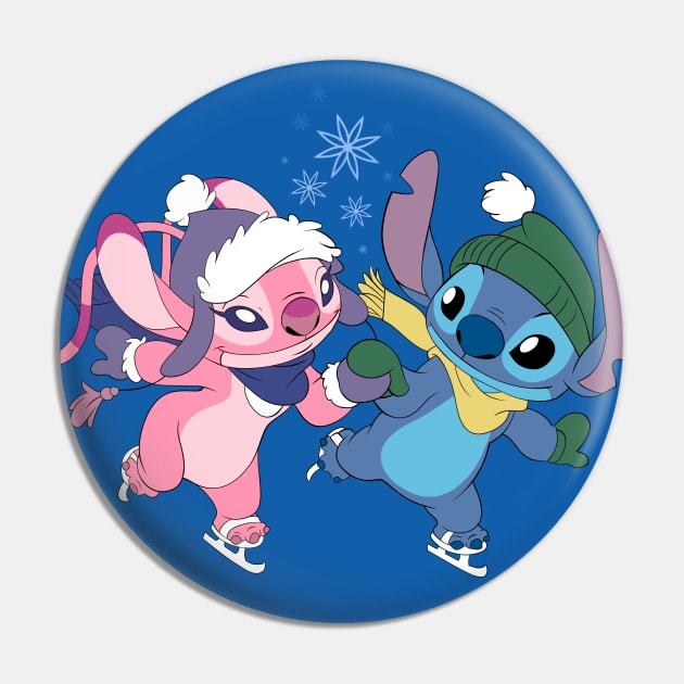 Cute Stitch & Angel from TeePublic