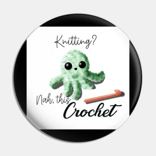 I crochet Pin